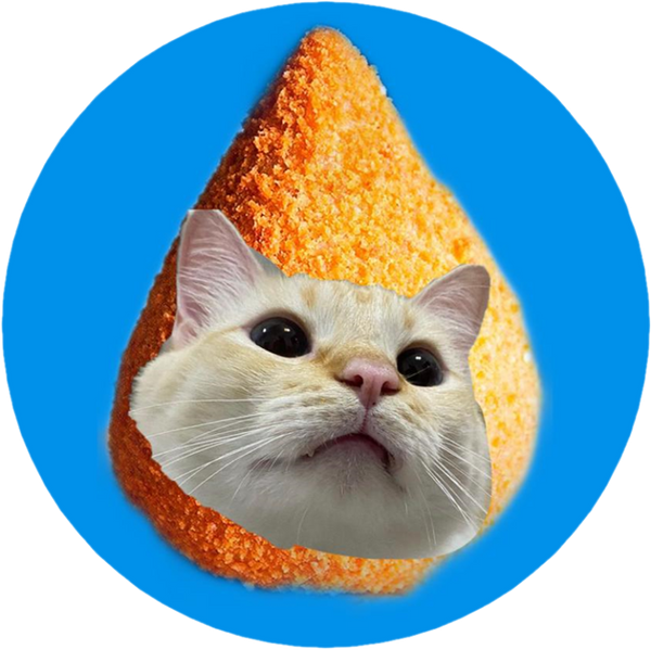 Gatoxinha, o gato coxinha